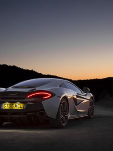 Preview wallpaper mclaren 570gt, sports car, supercar, night