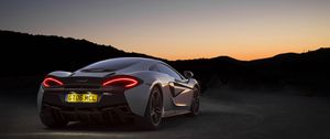 Preview wallpaper mclaren 570gt, sports car, supercar, night