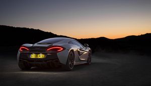 Preview wallpaper mclaren 570gt, sports car, supercar, night