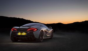 Preview wallpaper mclaren 570gt, sports car, supercar, night