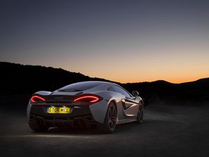 Preview wallpaper mclaren 570gt, sports car, supercar, night