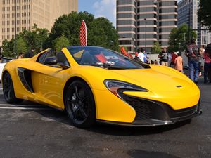 Preview wallpaper mclaren, 650s, yellow, supercar, volcano