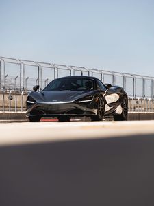 Preview wallpaper mclaren 720 s, mclaren, car, sports car, supercar, gray, sports