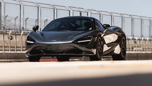 Preview wallpaper mclaren 720 s, mclaren, car, sports car, supercar, gray, sports