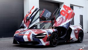 Preview wallpaper mclaren 720s, mclaren, car, sports car, tuning