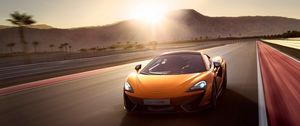 Preview wallpaper mclaren, mclaren 570s, car, traffic