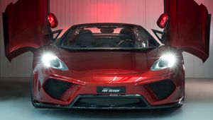 Preview wallpaper mclaren mp4-12c, front view, supercar