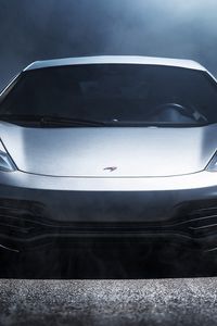 Preview wallpaper mclaren, mp4-12c, supercar, front view, front bumper