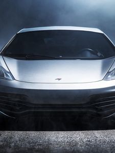 Preview wallpaper mclaren, mp4-12c, supercar, front view, front bumper