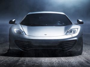 Preview wallpaper mclaren, mp4-12c, supercar, front view, front bumper