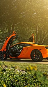 Preview wallpaper mclaren, mp4-12c, supercar, side view