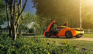 Preview wallpaper mclaren, mp4-12c, supercar, side view