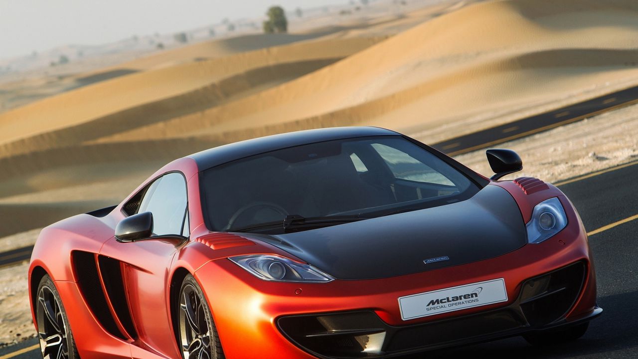 Wallpaper mclaren, mp4-12c, supercar, track