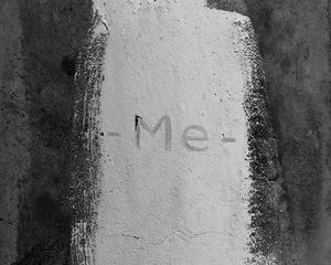 Preview wallpaper me, paint, bw, spots