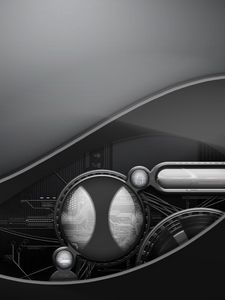 Preview wallpaper mechanism, background, light gray