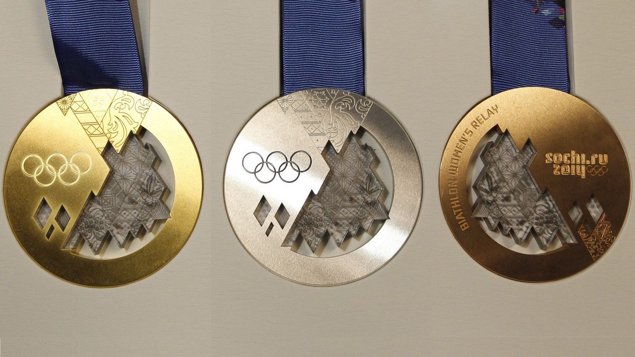 Wallpaper medal, medals, gold, silver, bronze, olympic games, sochi 2014, olympic