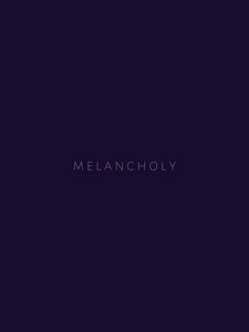 Preview wallpaper melancholy, minimalism, purple