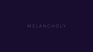 Preview wallpaper melancholy, minimalism, purple