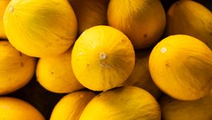 Preview wallpaper melons, fruit, yellow