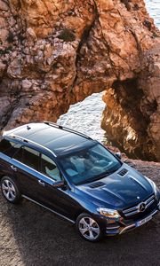 Preview wallpaper mercedes, amg, gle, 63 s, top view