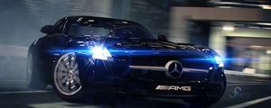Preview wallpaper mercedes amg, mercedes, amg, sports car, race
