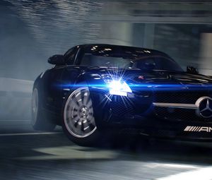 Preview wallpaper mercedes amg, mercedes, amg, sports car, race