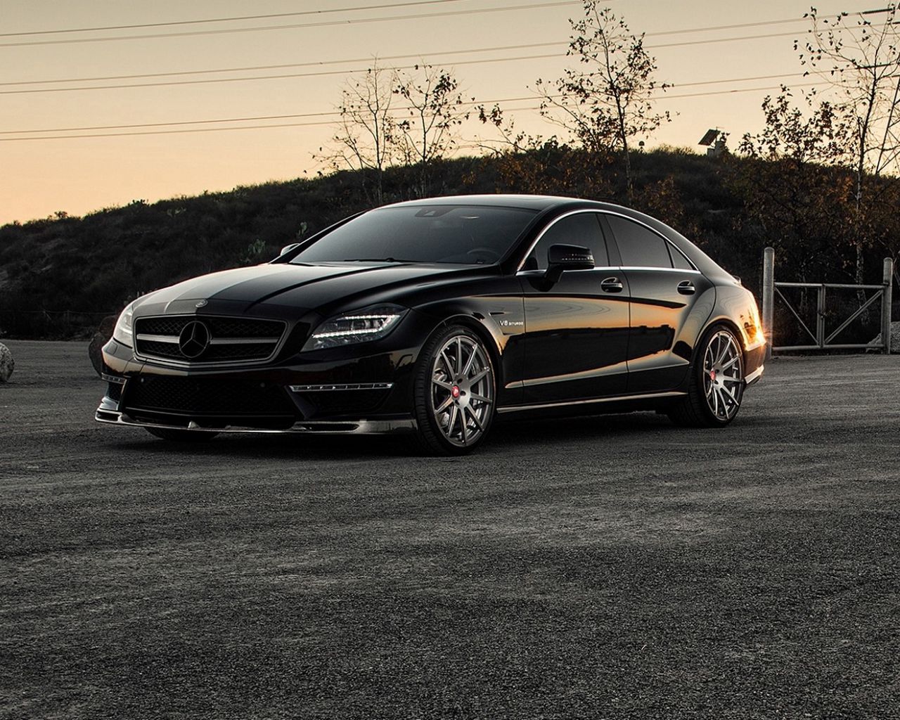 Download wallpaper 1280x1024 mercedes-benz, amg, clk-class, cls 63 ...