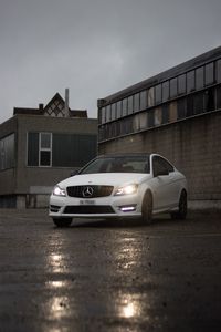 Preview wallpaper mercedes benz c250 amg, mercedes benz, car, front view