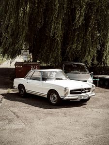 Preview wallpaper mercedes benz, car, retro, vintage