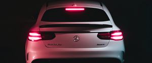 Preview wallpaper mercedes benz gle 350d, mercedes, rear view, headlights