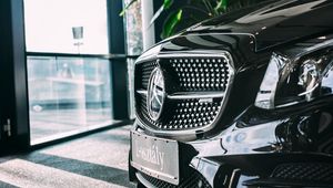 Preview wallpaper mercedes, car, black