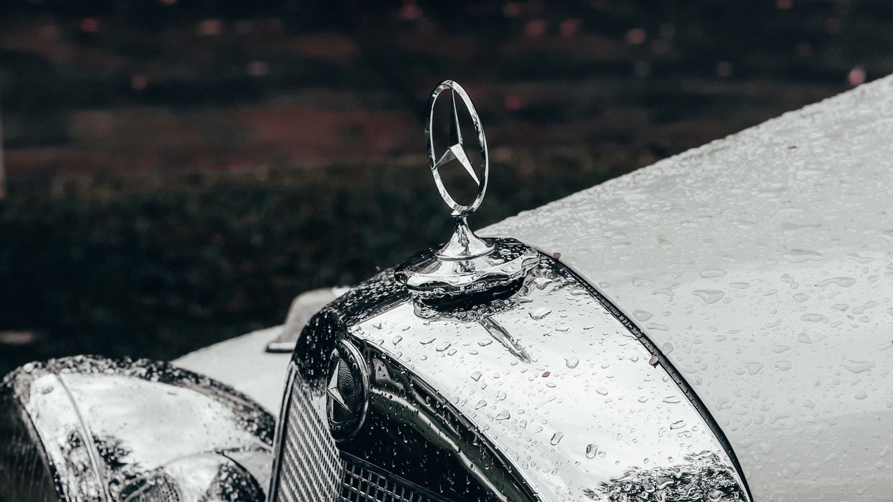 Wallpaper mercedes, car, retro, vintage