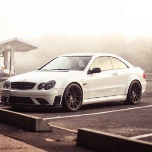 Preview wallpaper mercedes, car, style, white