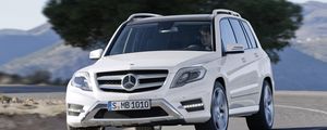 Preview wallpaper mercedes, glk, 2015, crossover