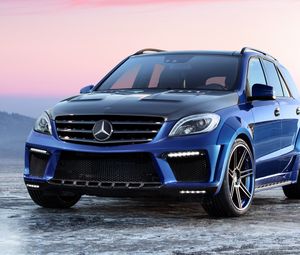 Preview wallpaper mercedes, ml 63amg, inferno