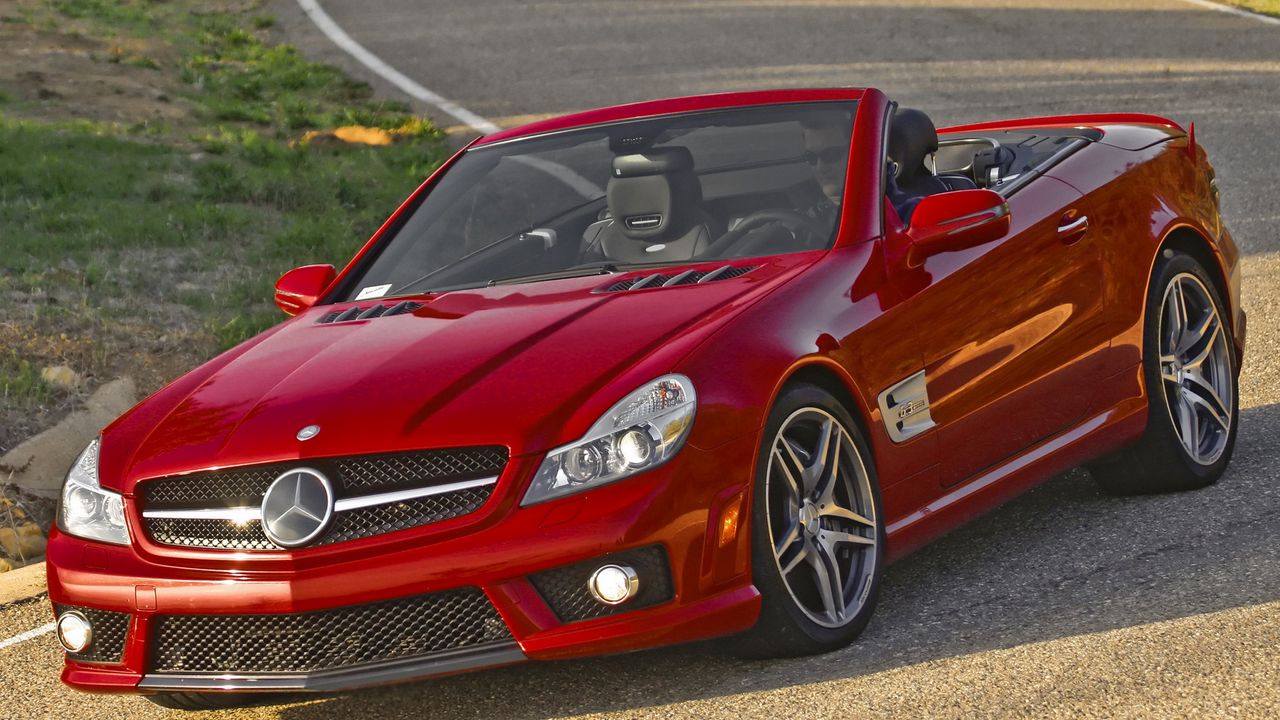 Wallpaper mercedes sl 63 amg, mercedes, convertible