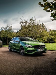 Preview wallpaper mercedes-benz, a-class, w176, amg