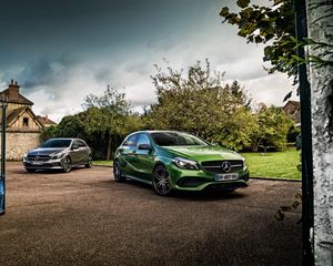 Preview wallpaper mercedes-benz, a-class, w176, amg