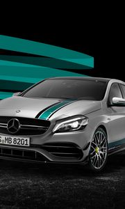 Preview wallpaper mercedes-benz, a-class, w176, amg