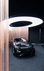 Preview wallpaper mercedes-benz amg 63 s, mercedes, car, black, supercar