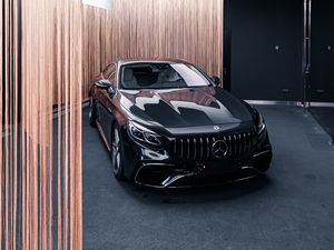 Preview wallpaper mercedes-benz amg 63 s, mercedes, car, black, supercar