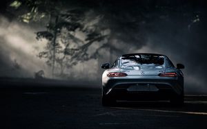 Preview wallpaper mercedes-benz, amg, gt s, 2016, rear view