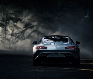 Preview wallpaper mercedes-benz, amg, gt s, 2016, rear view