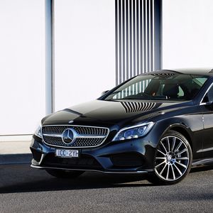 Preview wallpaper mercedes-benz, au-spec, amg, cls 500, sport package