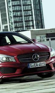 Preview wallpaper mercedes-benz, cla, 250, side view