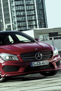 Preview wallpaper mercedes-benz, cla, 250, side view