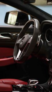 Preview wallpaper mercedes-benz cls 63 amg, mercedes, steering wheel, salon, car