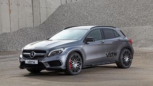 Preview wallpaper mercedes-benz, gla-class, x156, silver, side view