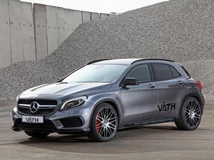 Preview wallpaper mercedes-benz, gla-class, x156, silver, side view