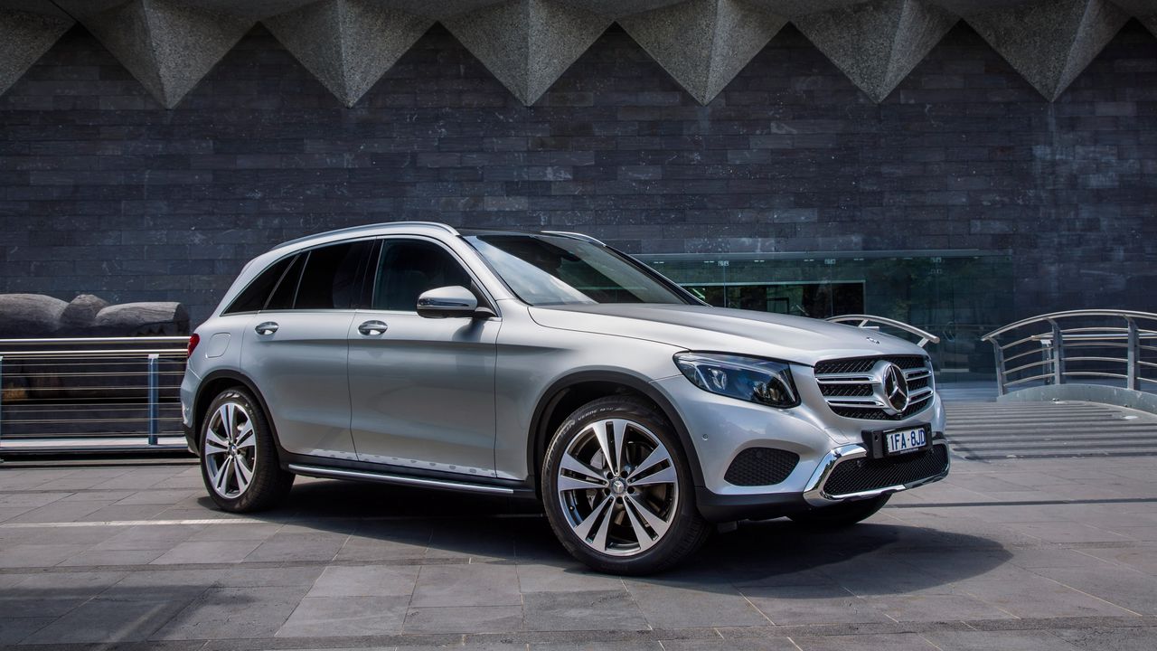 Wallpaper mercedes-benz, glc-class, x253, side view